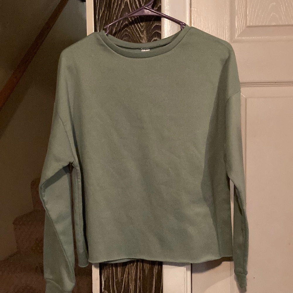 Cut Green shirt